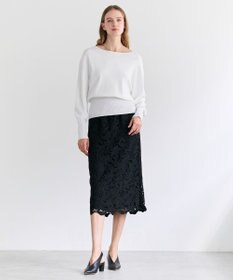 BEIGE， LAURA / ドライタッチ ストレッチニットプルオーバー