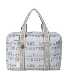 ACE BAGS & LUGGAGE HAyU × ace.  フォールディング 折り畳みボストンバッグ 猫柄 32L 17863