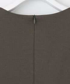 自由区 L 【洗える】WASHABLEPONTE シフトワンピース