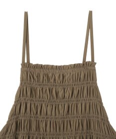 CRAFT STANDARD BOUTIQUE ギャザーデザインキャミワンピース