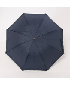 UNBILLION カシュネ cachenez / PUフラワーボーラー刺繍トップレス2段折りたたみ傘