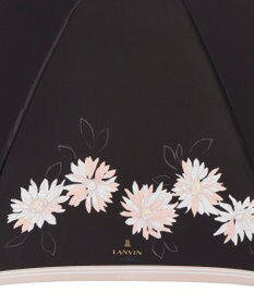 MOONBAT 【雨傘】ランバン　オン　ブルー (LANVIN en Bleu) 花柄 プリント 折りたたみ傘