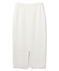 GRACE CONTINENTAL ラメツイードニットスカート