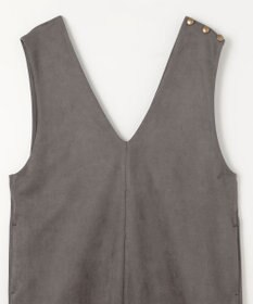 ANY L 【洗濯機可能/ストレッチ】スエードライクジャンスカ