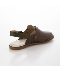 ing <ing>シングルモンクデザインバックストラップシューズ