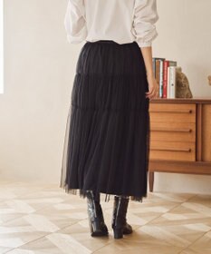 AMERICAN HOLIC ティアードチュールスカート