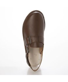 ing <ing>シングルモンクデザインバックストラップシューズ