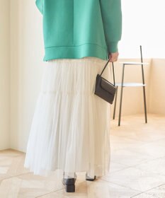 AMERICAN HOLIC ティアードチュールスカート