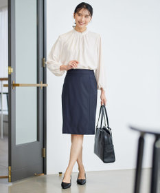 23区 【セットアップ対応】ファインネスウール タイト スカート