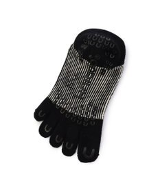 Chacott 140203 ラメストライプカバー　５本指ソックス