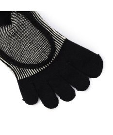 Chacott 140203 ラメストライプカバー　５本指ソックス