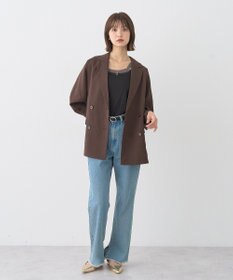 earth music&ecology ニュアンスバックルピンレスベルト