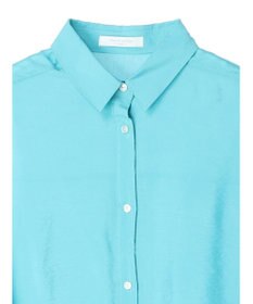 Green Parks レギュラーカラーシアーシャツ