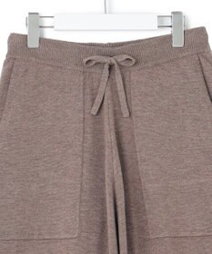 J.PRESS YORK STREET 【WOMEN】ANTI PILLING WOOL ニットワイドパンツ