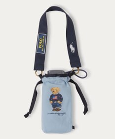 MOONBAT POLO RALPH LAUREN(ポロ ラルフローレン)FLAG BEAR 無地 5段折りたたみ傘 簡単開閉