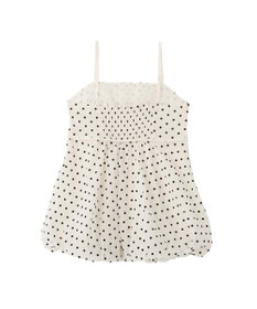 earth music&ecology ドットバルーンキャミチュニック