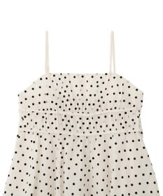 earth music&ecology ドットバルーンキャミチュニック