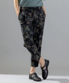 JOSEPH HOMME 【LEON 掲載】クールドッツストレッチトロピカル柄　/ TEDDY CONVERTIBLE