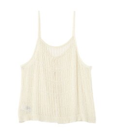 CRAFT STANDARD BOUTIQUE ノットヤーン透かしビスチェ