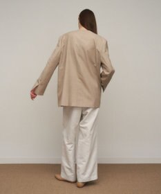 ATON WOOL SILK TWILL | カラーレスジャケット