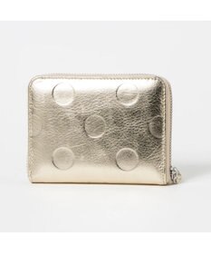 UNBILLION ペルケ perche / ドット型押しラウンドパームフィット財布