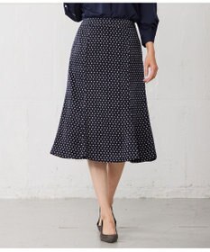 J.PRESS LADIES S 【洗える】ジオメトリック マーメイド スカート