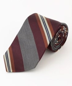 J.PRESS MEN 【J.PRESS SPUN SILK COLLECTION】レジメンタルネクタイ