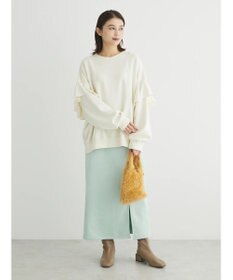 Green Parks マシュマロスエードＩラインスカート