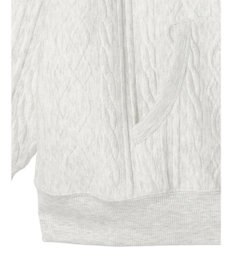 CRAFT STANDARD BOUTIQUE ケーブル柄カットパーカー2