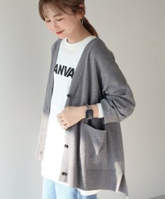 AMERICAN HOLIC バイパチＶネックワイドニットカーディガン