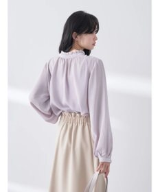 earth music&ecology ２ＷＡＹスタンドフリルブラウス