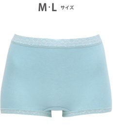 WACOAL 【ディアヒップ】 ショーツ ボーイレングス はきこみ丈ふかめ 綿混(身生地) ヒップを包みこむフィット感 やさしいはきごこち PPA113 /ワコール