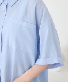 Green Parks 裾レイヤードショートスリーブシャツ