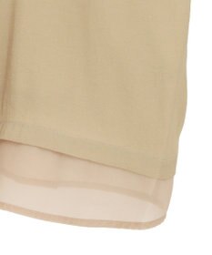 Green Parks 裾レイヤードショートスリーブシャツ