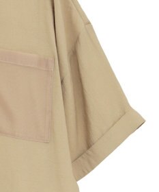 Green Parks 裾レイヤードショートスリーブシャツ