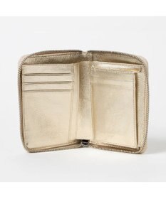 UNBILLION ペルケ perche / ドット型押しラウンドパームフィット財布