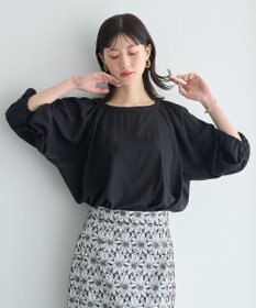 YECCA VECCA ホイップスリーブブラウス