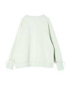 earth music&ecology 袖レースアップウラケプルオーバー