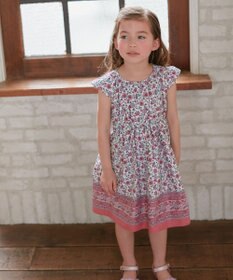 ANY KIDS プリント サマー ワンピース