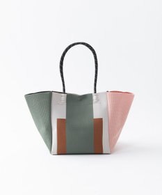 TRICOTE 【 軽くて丈夫・A4サイズ対応】ブロックサイドメッシュバッグ