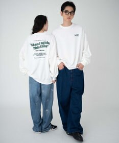 WEGO 【ユニセックス着用ITEM/SMLサイズ展開】アソートグラフィックプルオーバー