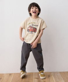 ANY KIDS 車プリント 半袖Tシャツ