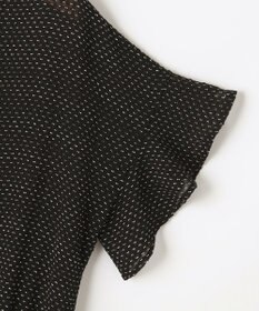 組曲 【WEB限定・2WAY】サッカードビードットプリント ワンピース