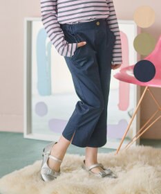 組曲 KIDS 【110-140㎝】スカラップポケット７分丈 パンツ