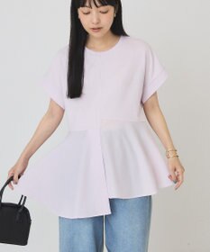 AMERICAN HOLIC アシンメトリーペプラム ドッキングプルオーバー