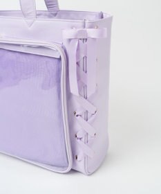 WEGO 【痛バ＆推し活グッズ】レースアップフレーム痛バッグL