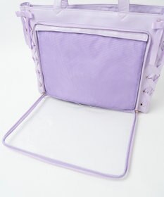 WEGO 【痛バ＆推し活グッズ】レースアップフレーム痛バッグL