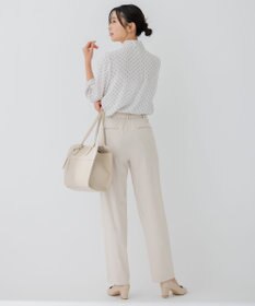 23区 L 【セットアップ対応/洗える】ストレッチポンチ パンツ