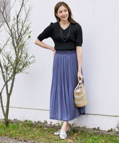 Tiaclasse 【安田美沙子さん  小倉優子さん着用・日本製】大人可愛い2連風チェーンネックレス