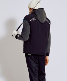 PW CIRCULUS 【撥水加工 / ストレッチ】【MEN】キルティング中綿ベスト ゴルフ